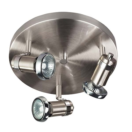 Canarm Shay, Icw391A03Bch10, 3 Lt Ceiling/Wall, 50W Gu10, 10In. W X 10In. H ICW391A03BCH10